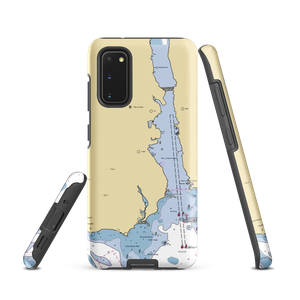 Thames Yacht Club (Groton, CT) NOAA Chart Samsung Phone Case