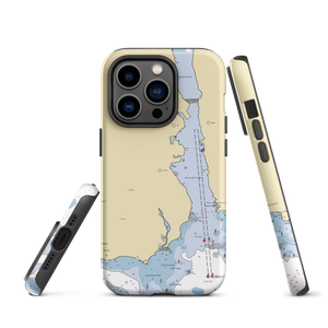 Thames Yacht Club (Groton, CT) NOAA Chart  Tough iPhone Case