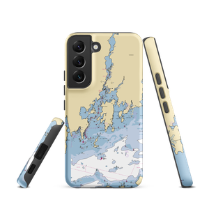 Mystic River Marina (West Mystic, CT) NOAA Chart Samsung Phone Case