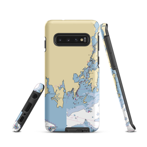 Noank Village Boatyard (West Mystic, CT) NOAA Chart Samsung Phone Case