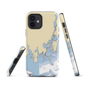 Noank Village Boatyard (West Mystic, CT) NOAA Chart  Tough iPhone Case