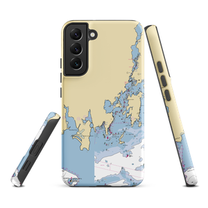 Ram Island Yacht Club (West Mystic, CT) NOAA Chart Samsung Phone Case