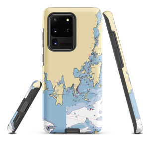 Ram Island Yacht Club (West Mystic, CT) NOAA Chart Samsung Phone Case