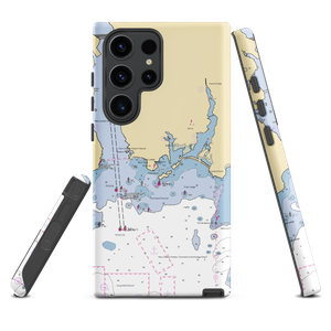 Pine Island Marina (Groton, CT) NOAA Chart Samsung Phone Case