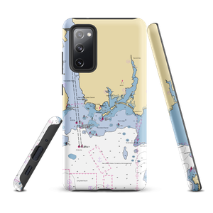 Pine Island Marina (Groton, CT) NOAA Chart Samsung Phone Case