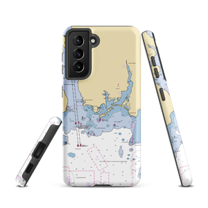 Shennecossett Yacht Club (Groton, CT) NOAA Chart Samsung Phone Case