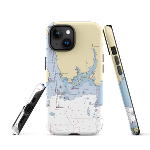 Shennecossett Yacht Club (Groton, CT) NOAA Chart  Tough iPhone Case