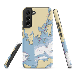 Haring's Marine (West Mystic, CT) NOAA Chart Samsung Phone Case