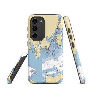 Haring's Marine (West Mystic, CT) NOAA Chart Samsung Phone Case