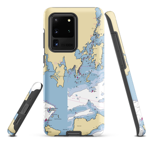 Palmer's Cove Marina (West Mystic, CT) NOAA Chart Samsung Phone Case