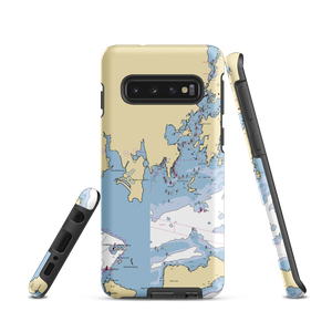 Maxwell Boat Yard (West Mystic, CT) NOAA Chart Samsung Phone Case