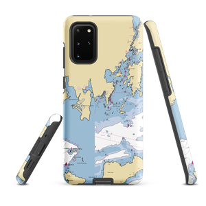 Spicer's Noank Marina (West Mystic, CT) NOAA Chart Samsung Phone Case