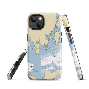 Spicer's Noank Marina (West Mystic, CT) NOAA Chart  Tough iPhone Case