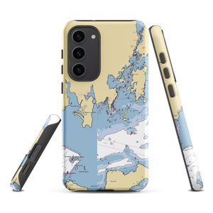 Noank Shipyard (West Mystic, CT) NOAA Chart Samsung Phone Case