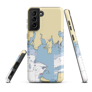 Groton Long Point Yacht Club (West Mystic, CT) NOAA Chart Samsung Phone Case