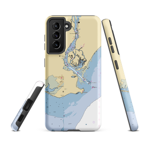 Knapps Landing (Botsford, CT) NOAA Chart Samsung Phone Case