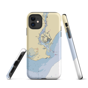 Knapps Landing (Botsford, CT) NOAA Chart  Tough iPhone Case