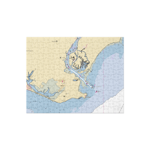 Knapps Landing (Botsford, CT) NOAA Chart Jigsaw Puzzle