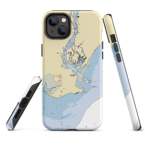 Breakwater Key (Botsford, CT) NOAA Chart  Tough iPhone Case