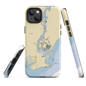 Harbor Woods Club (Stratford, CT) NOAA Chart  Tough iPhone Case