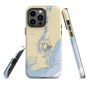 Harbor Woods Club (Stratford, CT) NOAA Chart  Tough iPhone Case