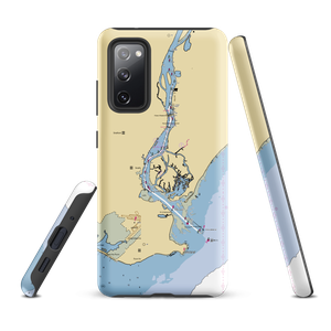 Housatonic Boat Club (Stratford, CT) NOAA Chart Samsung Phone Case