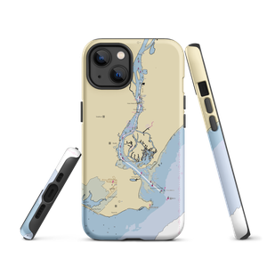 Housatonic Boat Club (Stratford, CT) NOAA Chart  Tough iPhone Case