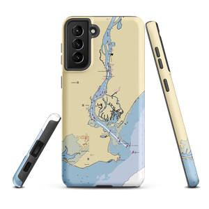 Safe Harbor Stratford (Stratford, CT) NOAA Chart Samsung Phone Case