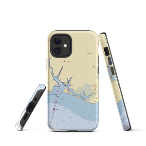 East End Yacht Club (Bridgeport, CT) NOAA Chart  Tough iPhone Case