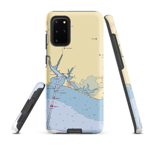 Miamogue Yacht Club (Bridgeport, CT) NOAA Chart Samsung Phone Case