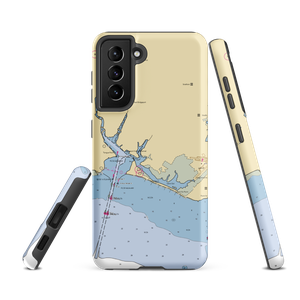 Miamogue Yacht Club (Bridgeport, CT) NOAA Chart Samsung Phone Case