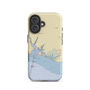 Miamogue Yacht Club (Bridgeport, CT) NOAA Chart  Tough iPhone Case