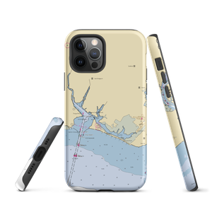 Miamogue Yacht Club (Bridgeport, CT) NOAA Chart  Tough iPhone Case