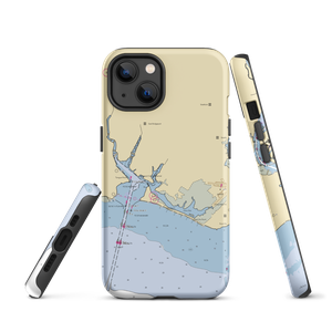 Miamogue Yacht Club (Bridgeport, CT) NOAA Chart  Tough iPhone Case