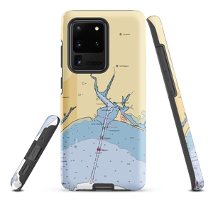 Lou's Boat Basin (Bridgeport, CT) NOAA Chart Samsung Phone Case