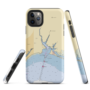 Lou's Boat Basin (Bridgeport, CT) NOAA Chart  Tough iPhone Case