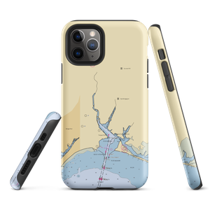 Ryan's Marine Services (Bridgeport, CT) NOAA Chart  Tough iPhone Case