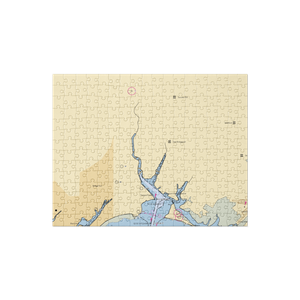 Ryan's Marine Services (Bridgeport, CT) NOAA Chart Jigsaw Puzzle