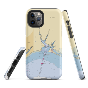 Move Yacht Club (Bridgeport, CT) NOAA Chart  Tough iPhone Case