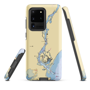 Valley Yacht Club (Stratford, CT) NOAA Chart Samsung Phone Case