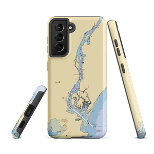 Valley Yacht Club (Stratford, CT) NOAA Chart Samsung Phone Case