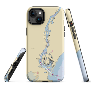 Valley Yacht Club (Stratford, CT) NOAA Chart  Tough iPhone Case