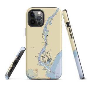 Valley Yacht Club (Stratford, CT) NOAA Chart  Tough iPhone Case