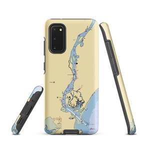 Boardwalk Marina (Stratford, CT) NOAA Chart Samsung Phone Case