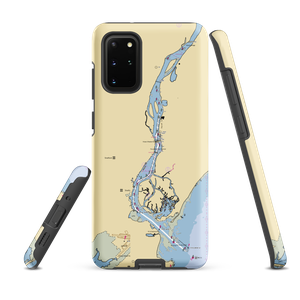 Boardwalk Marina (Stratford, CT) NOAA Chart Samsung Phone Case