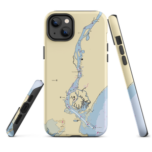 Boardwalk Marina (Stratford, CT) NOAA Chart  Tough iPhone Case