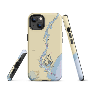 Boardwalk Marina (Stratford, CT) NOAA Chart  Tough iPhone Case