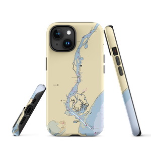 Dockside Marina @DocksideBrewery (Stratford, CT) NOAA Chart  Tough iPhone Case