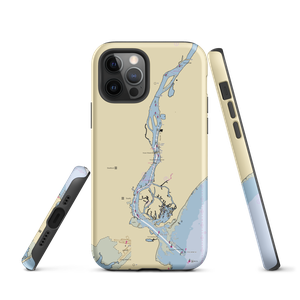 Marina at the Dock (Stratford, CT) NOAA Chart  Tough iPhone Case