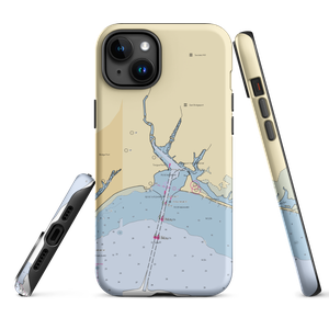 Bridgeport Harbor Marina (Bridgeport, CT) NOAA Chart  Tough iPhone Case